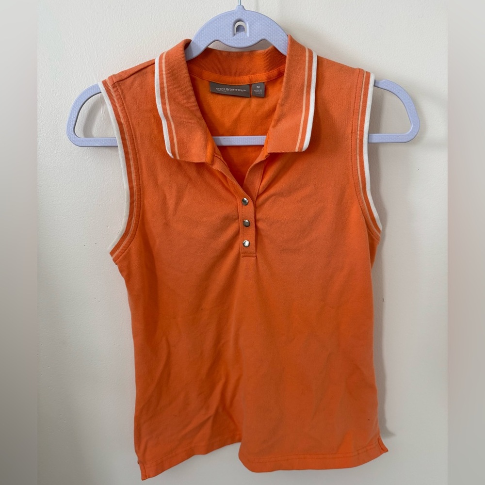 Croft & Barrow Vibrant Orange Polo
